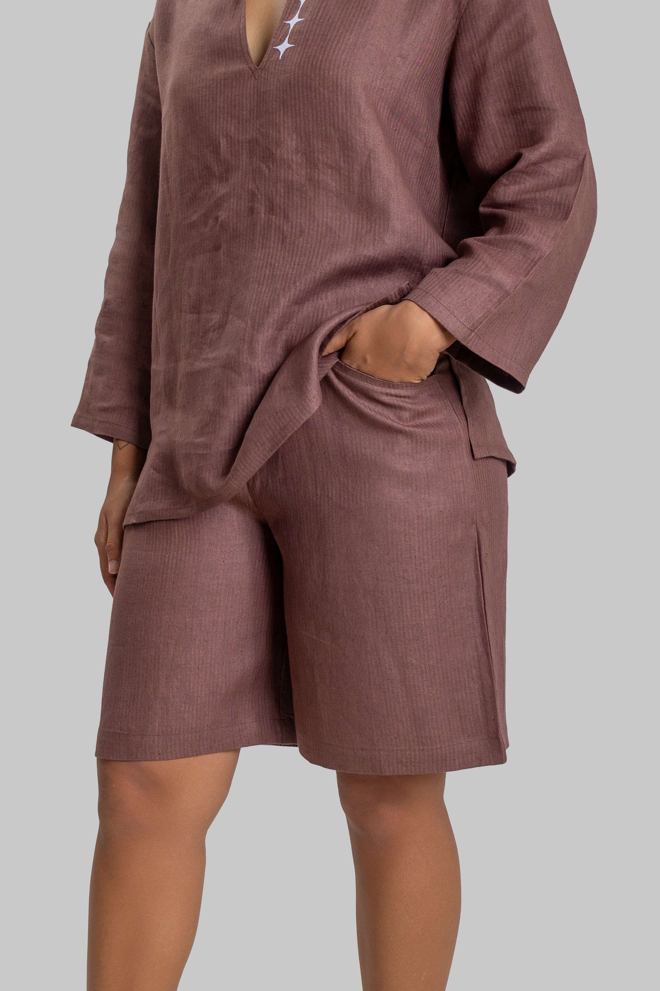 100% Hemp Herringbone Co-ords