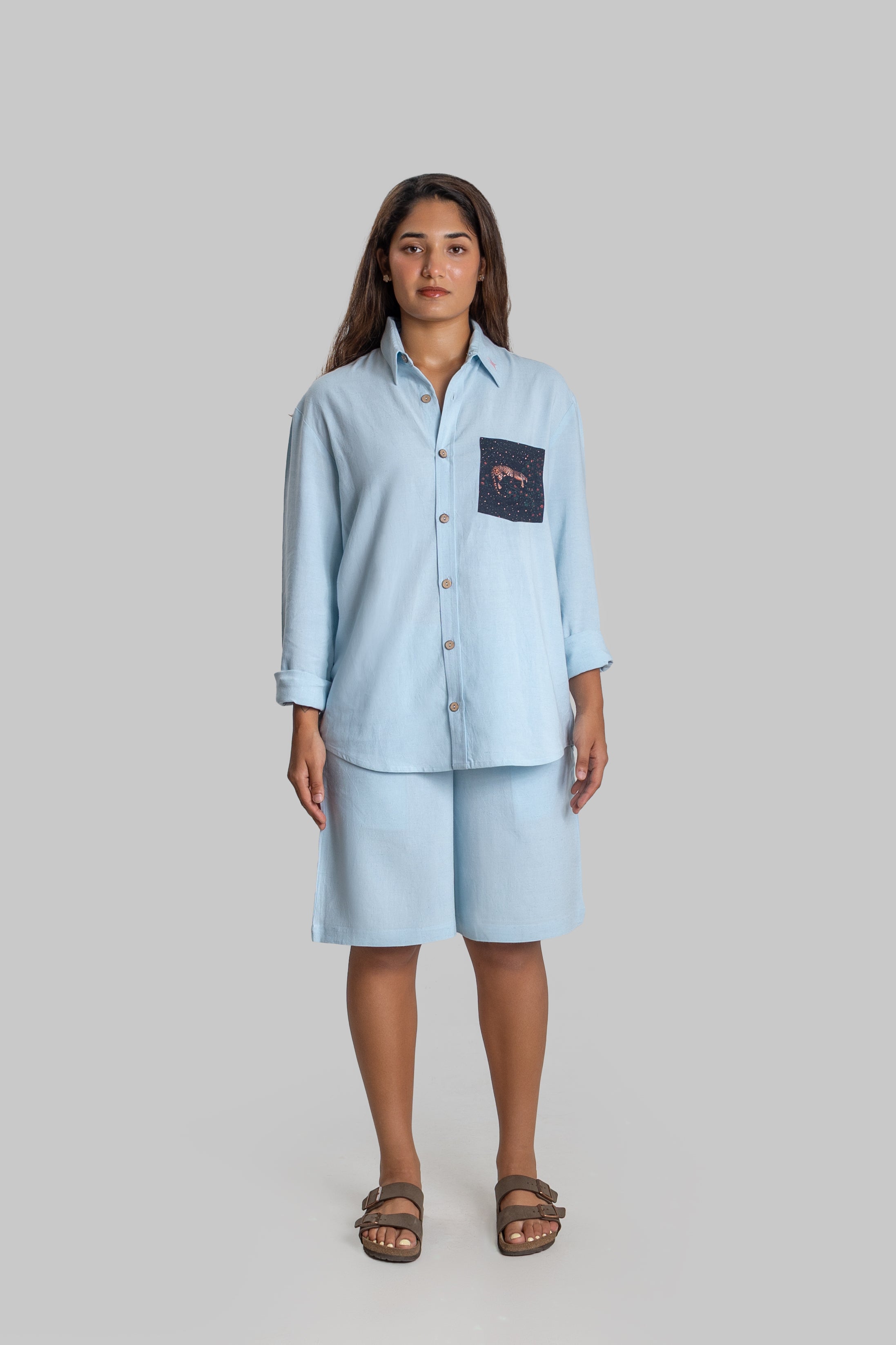 Bamboo Linen Co-ord with Mini Mural