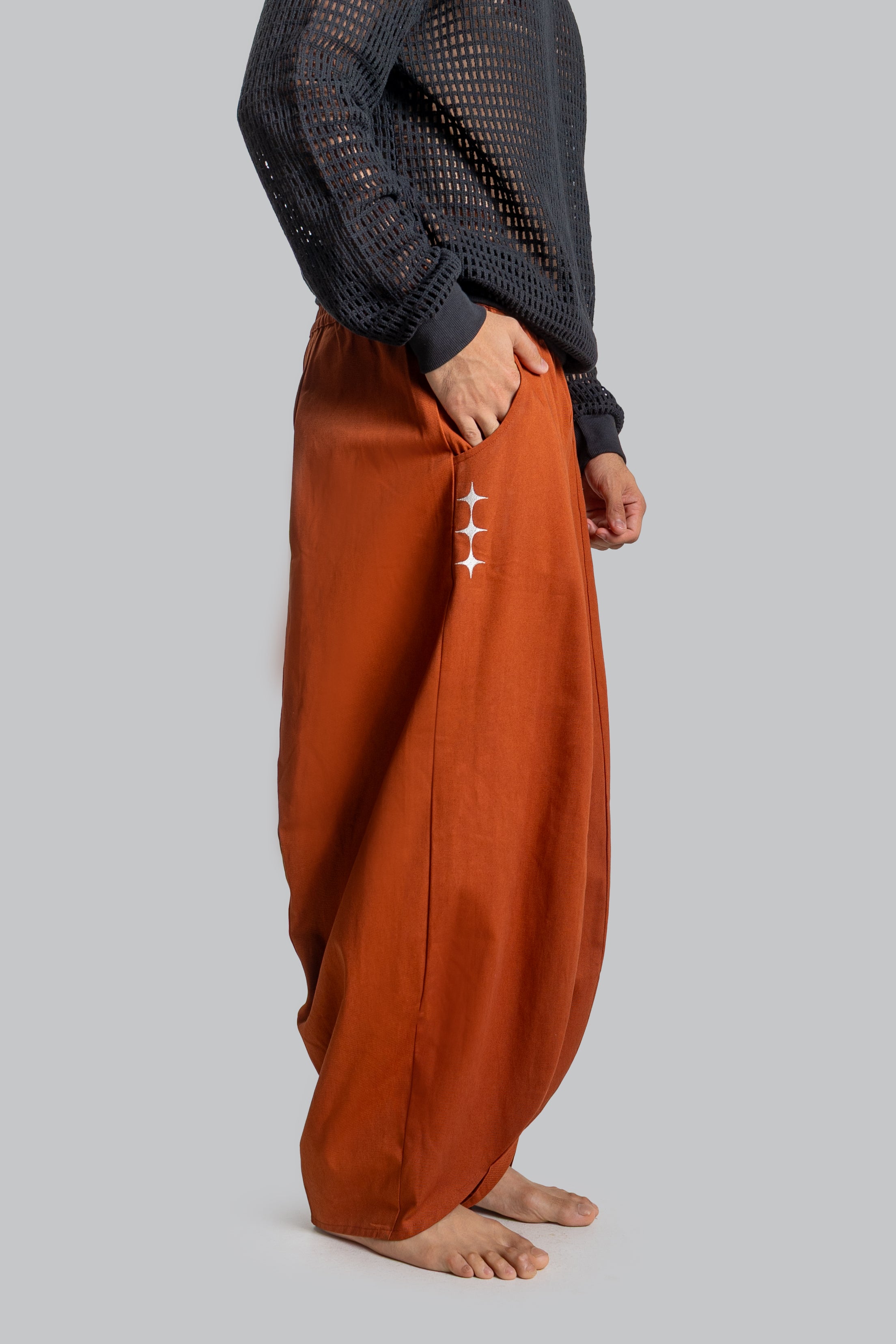 Cotton Ballon Pants