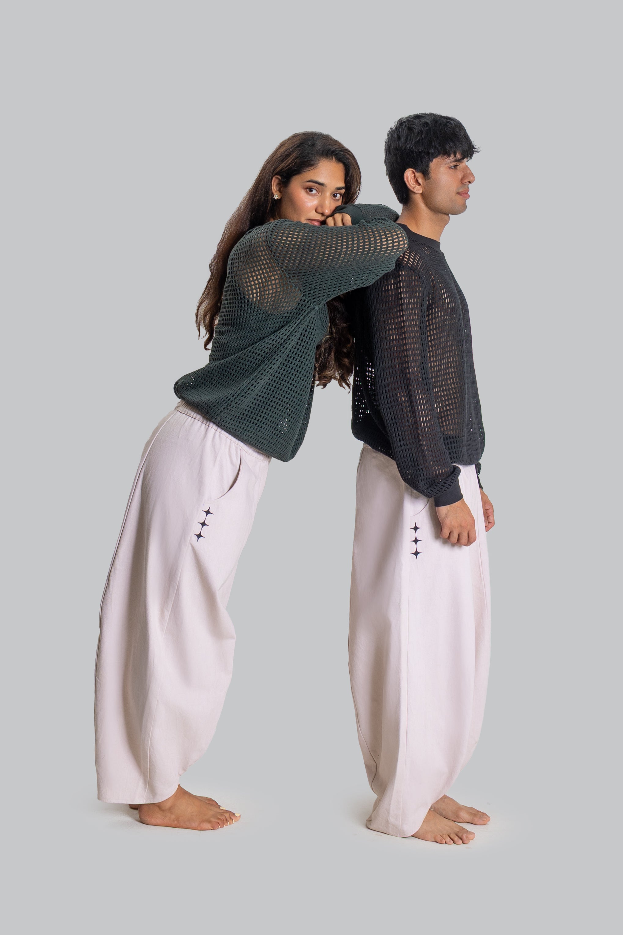 Cotton Ballon Pants